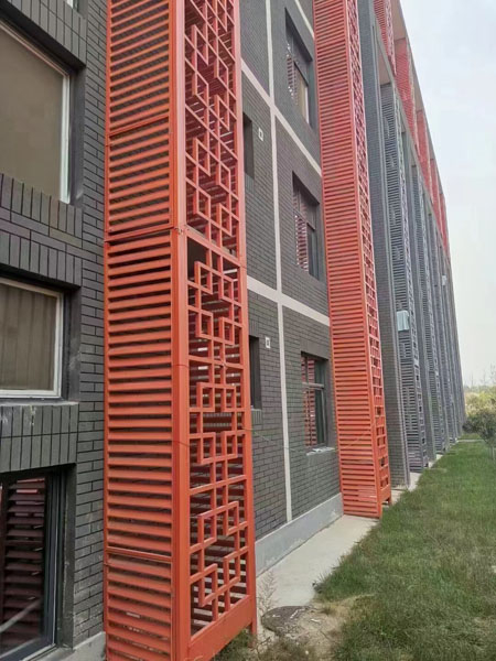 鋁板空調（diào）罩護欄案例（lì）